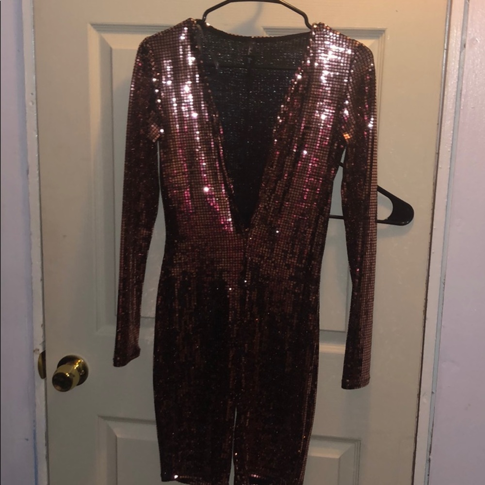 Sequins romper